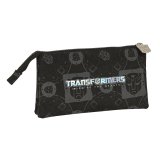 Tredobbelt bretaske Transformers Sort 22 x 12 x 3 cm #3