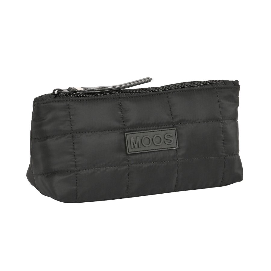 Skoletoilettaske Moos Negro Med puder Sort 23 x 12 x 8 cm #1