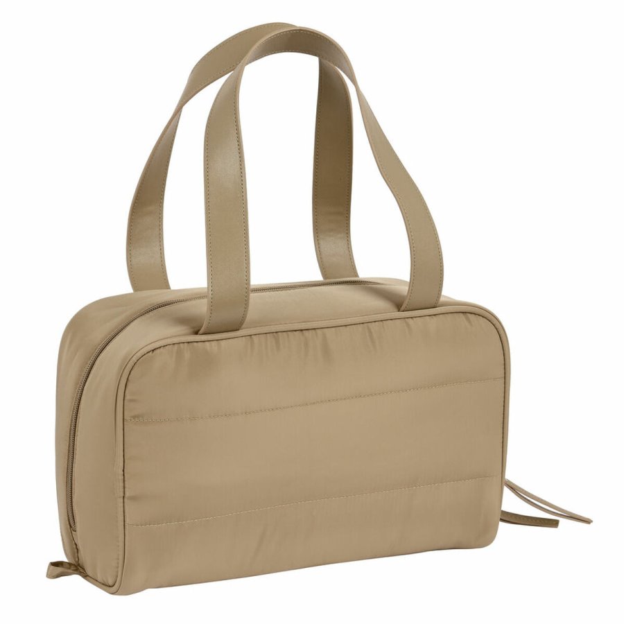 Skoletoilettaske Moos Camel Med puder Camel 31 x 14 x 19 cm #2