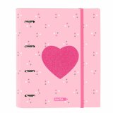 Ringbind Safta Corazn A4 Pink (27 x 32 x 3.5 cm) #1