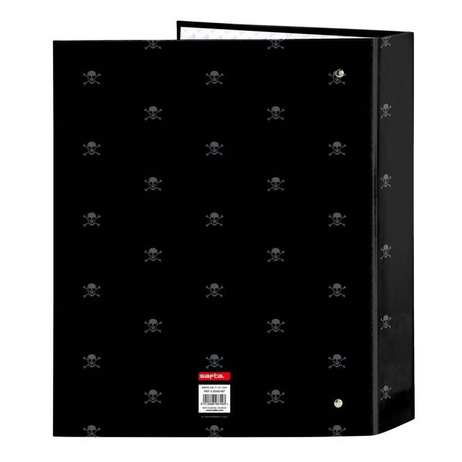 Ringbind Safta California Sort A4 27 x 33 x 6 cm #2