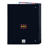 Ringbind F.C. Barcelona Rdbrun Marinebl A4 26.5 x 33 x 4 cm #2