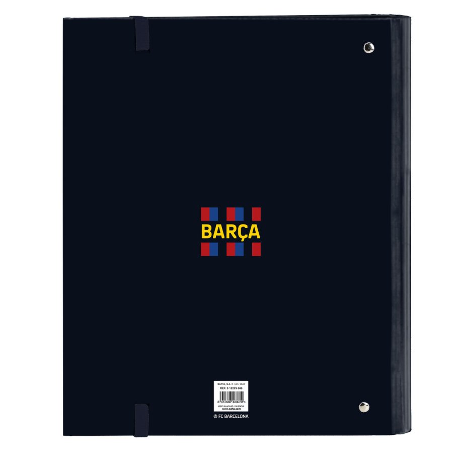 Ringbind F.C. Barcelona Rdbrun Marinebl 27 x 32 x 3.5 cm #2