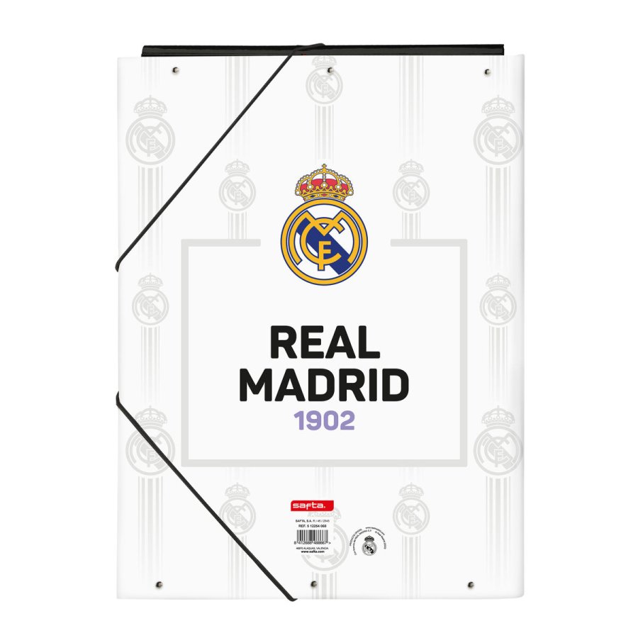 Folder Real Madrid C.F. Sort Hvid A4 (26 x 33.5 x 2.5 cm) #2