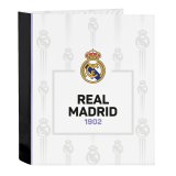 Ringbind Real Madrid C.F. Sort Hvid A4 (27 x 33 x 6 cm) #1