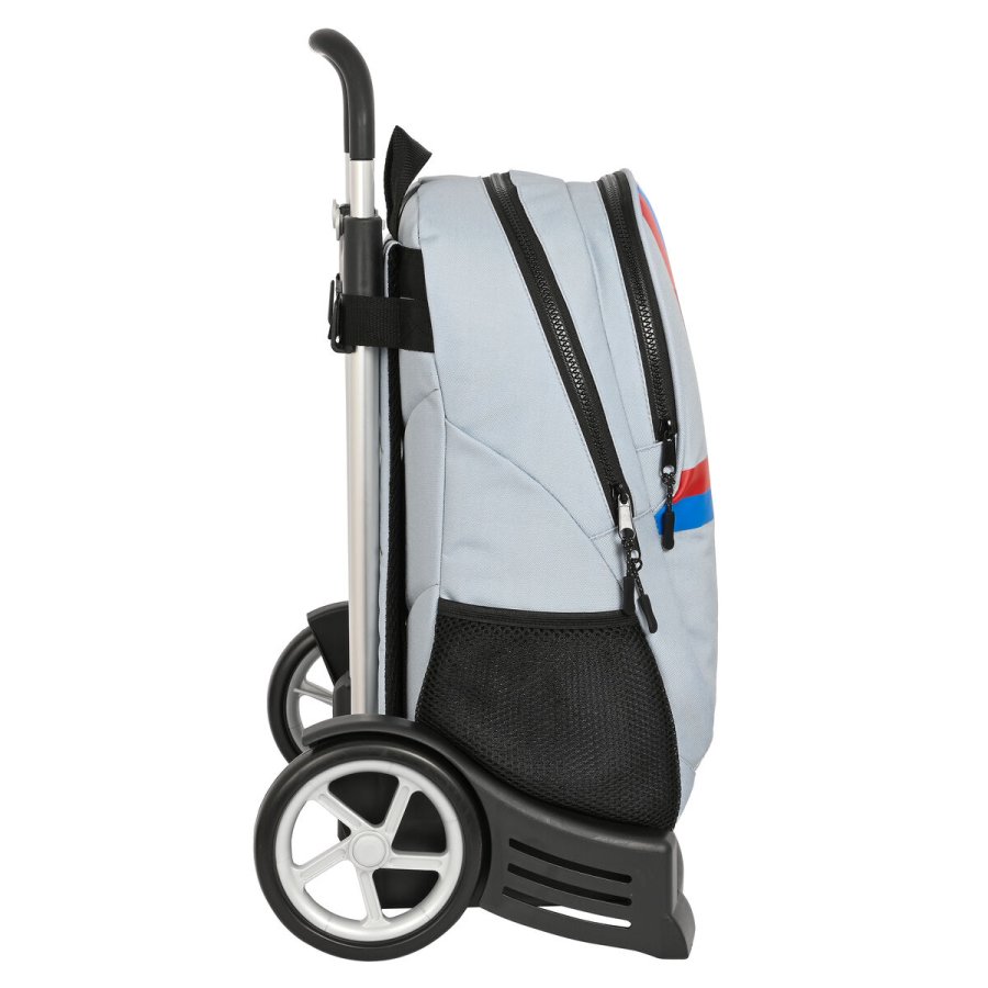 Skolerygsk med Hjul F.C. Barcelona Gr 32 x 44 x 16 cm #2