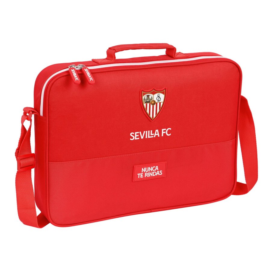 Skole skoletaske Sevilla Ftbol Club Rd (38 x 28 x 6 cm) #1