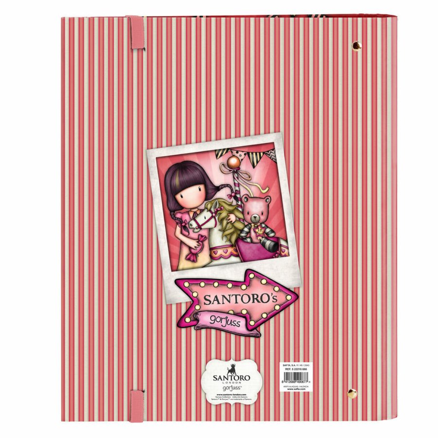 Ringbind Gorjuss Carousel Laksefarvet (27 x 32 x 3.5 cm) #2