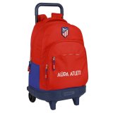 Skolerygsk med Hjul Atltico Madrid Rd Marinebl (33 x 45 x 22 cm) #1