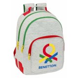 Skoletaske Benetton Pop Gr 32 x 42 x 15 cm #1
