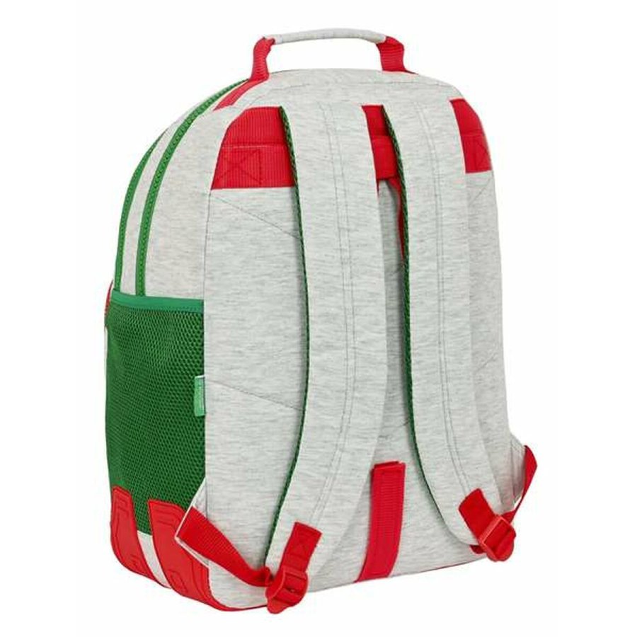 Skoletaske Benetton Pop Gr 32 x 42 x 15 cm #2