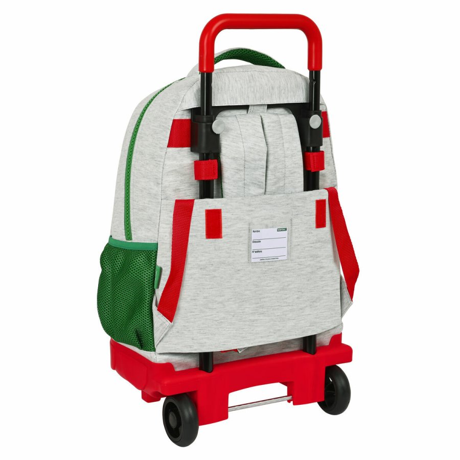 Skolerygsk med Hjul Benetton Pop 33 x 22 x 45 cm #2