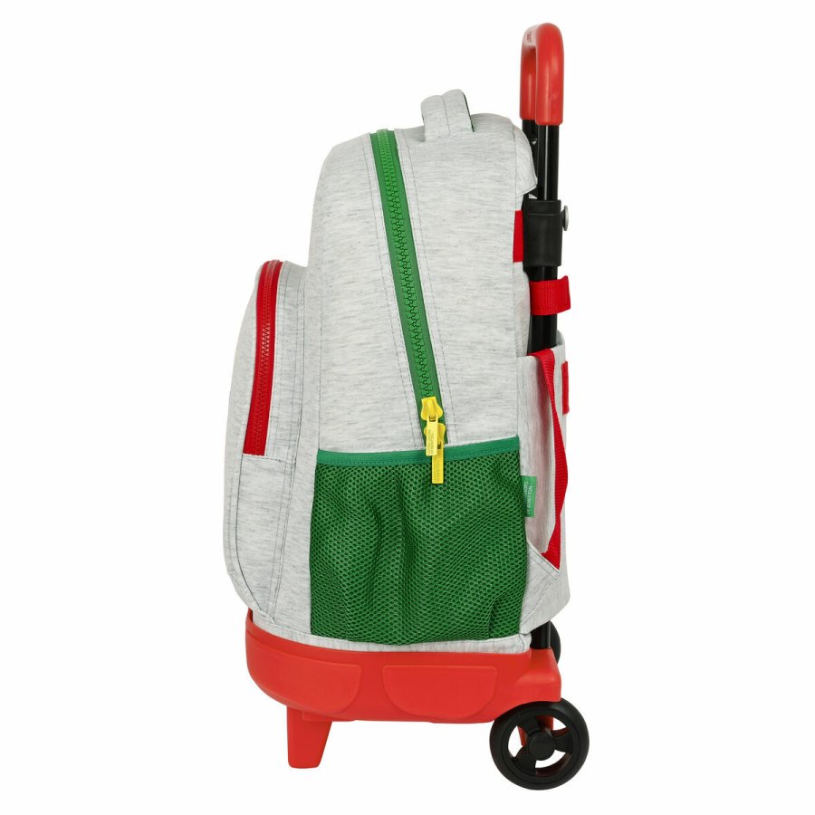 Skolerygsk med Hjul Benetton Pop 33 x 22 x 45 cm #3
