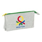Tredobbelt bretaske Benetton Pop Gr (22 x 12 x 3 cm) #1