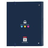 Ringbind Benetton Love Marinebl (27 x 32 x 3.5 cm) #2