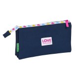 Tredobbelt bretaske Benetton Love 22 x 3 x 12 cm #3