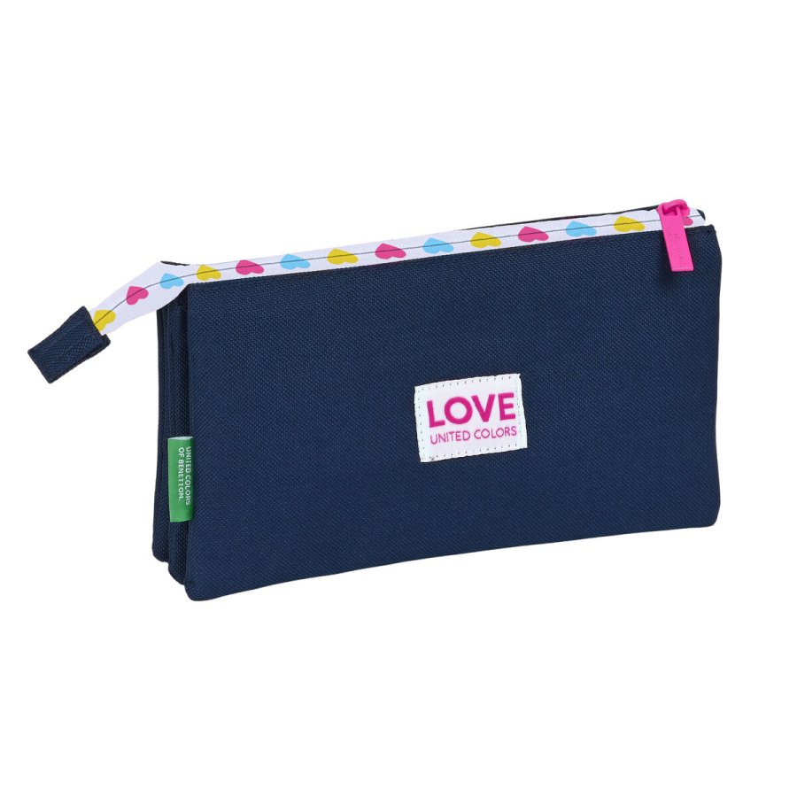 Tredobbelt bretaske Benetton Love 22 x 3 x 12 cm #3