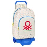 Skolerygsk med Hjul Benetton Topitos (30 x 46 x 14 cm) #1