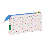 Tredobbelt bretaske Benetton Topitos Hvid (22 x 12 x 3 cm) #2