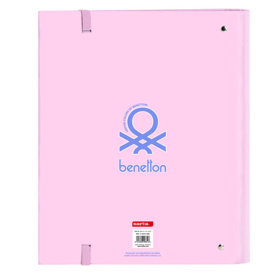Ringbind Benetton Pink Pink (27 x 32 x 3.5 cm) #2