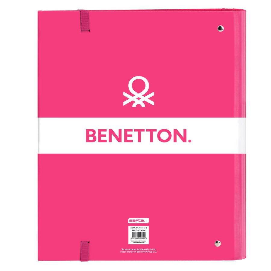 Ringbind Benetton Raspberry Fuchsia (27 x 32 x 3.5 cm) #2