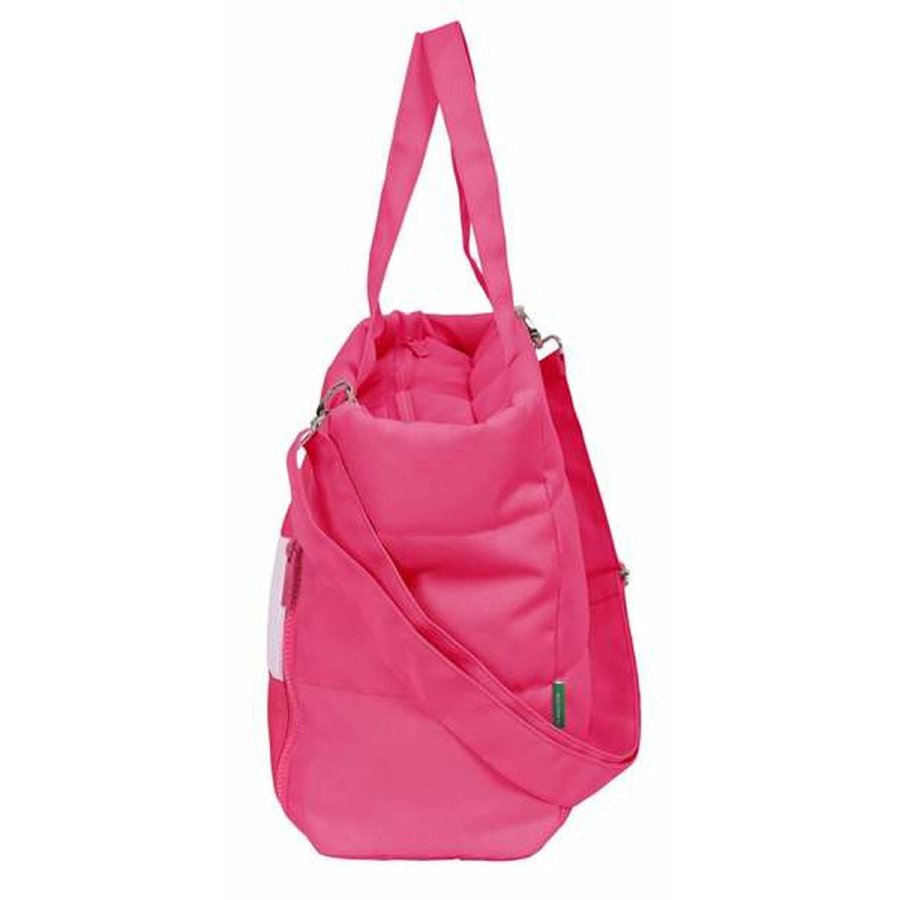 Taske med lomme til b�rbar computer Benetton Fuchsia Pink 54 x 31 x 17 cm #3