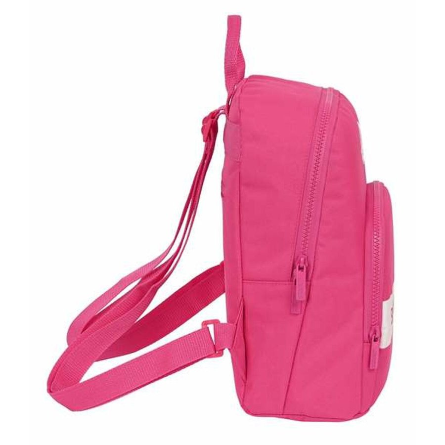 Casual Rygsk Benetton Raspberry Fuchsia 25 x 30 x 13 cm #3