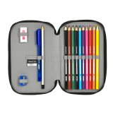 Penalhus med Tilbehr El Nio Green bali Sort 12.5 x 19.5 x 4 cm (28 Dele) #4