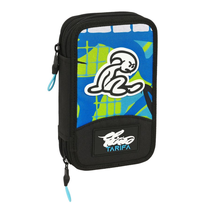 Penalhus med Tilbehr El Nio Green bali Sort 12.5 x 19.5 x 4 cm (28 Dele) #1