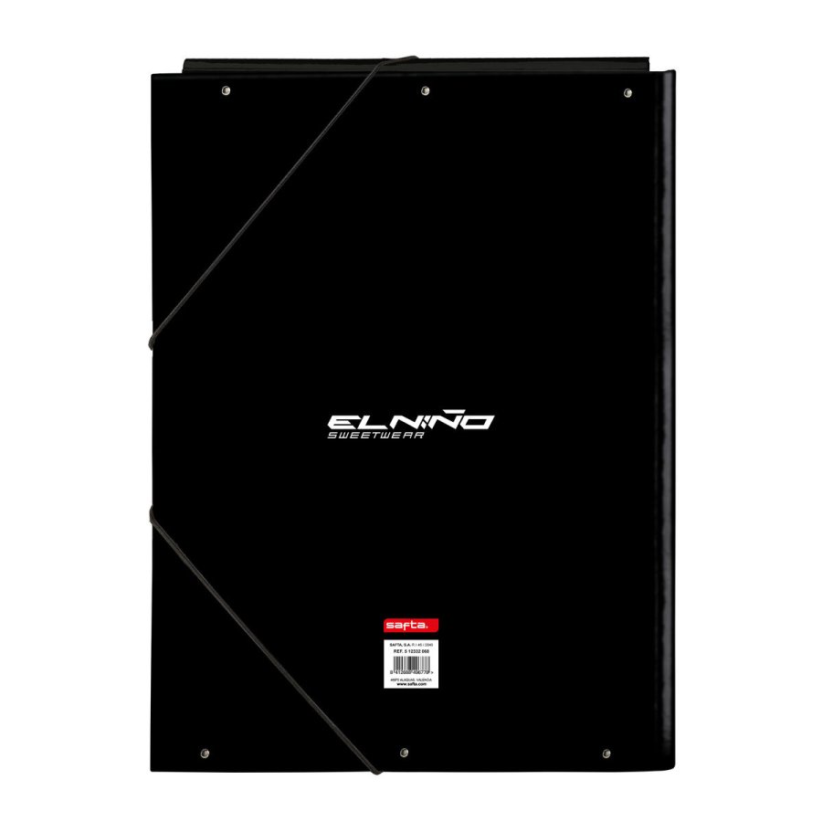 Organiser mappe El Nio Green bali Sort A4 #2