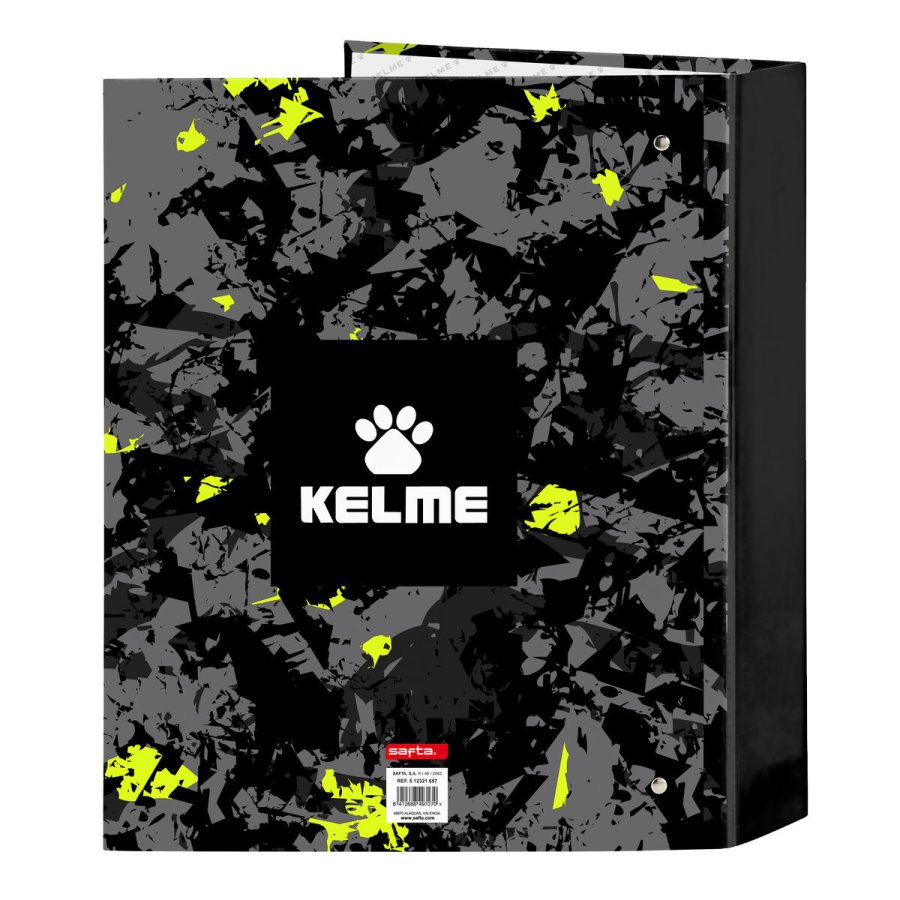 Ringbind Kelme Jungle Sort Gr Lime A4 (27 x 33 x 6 cm) #2