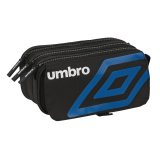 Tredobbelt bretaske Umbro Flash Sort (21,5 x 10 x 8 cm) #1