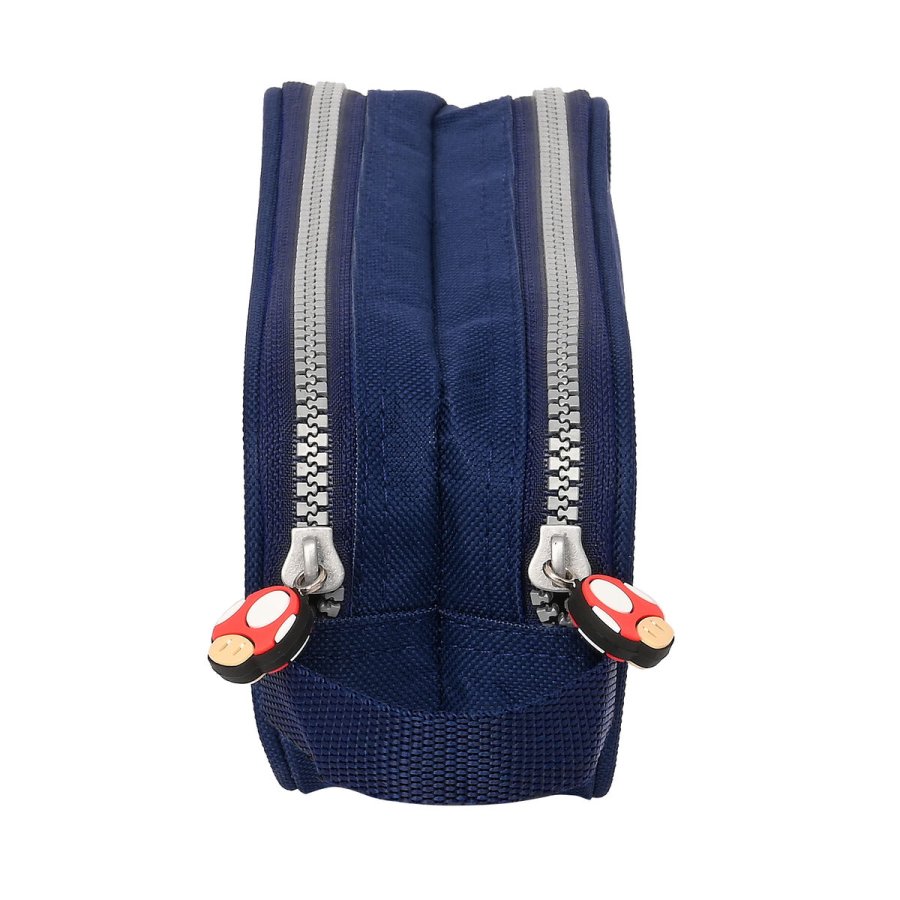 Dobbelt carry-all Super Mario Marinebl 21 x 8 x 6 cm #3