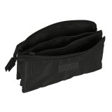 Tredobbelt bretaske Capitn Amrica Sort (22 x 12 x 3 cm) #2