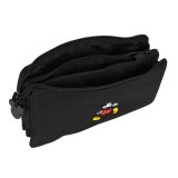 Tredobbelt bretaske Mickey Mouse Sort 22 x 12 x 3 cm #3