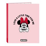 Ringbind Minnie Mouse Me time Pink A4 (26.5 x 33 x 4 cm) #1