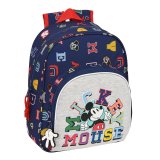 Brnetaske Mickey Mouse Clubhouse Only one Marinebl (28 x 34 x 10 cm) #1