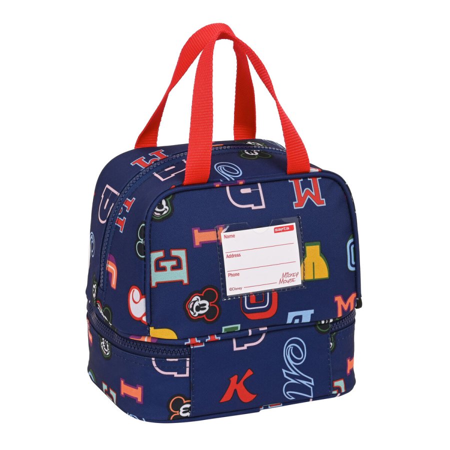Madkasse med tilbehr Mickey Mouse Clubhouse Only one Marinebl 20 x 20 x 15 cm #2