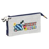 Tredobbelt bretaske Mickey Mouse Clubhouse Only one Marinebl 22 x 12 x 3 cm #1