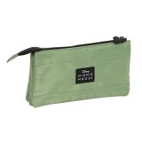 Tredobbelt bretaske Minnie Mouse Mint shadow Militrgrn (22 x 12 x 3 cm) #3