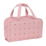 Skoletoilettaske Glow Lab Hearts Pink 31 x 14 x 19 cm #3