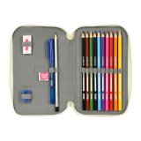 Penalhus med Tilbehr Glow Lab Magic flow Beige 12.5 x 19.5 x 4 cm (28 Dele) #5