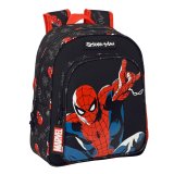 Brnetaske Spider-Man Hero Sort 27 x 33 x 10 cm #1