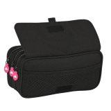 Tredobbelt bretaske Kappa Black and pink Sort (21,5 x 10 x 8 cm) #2