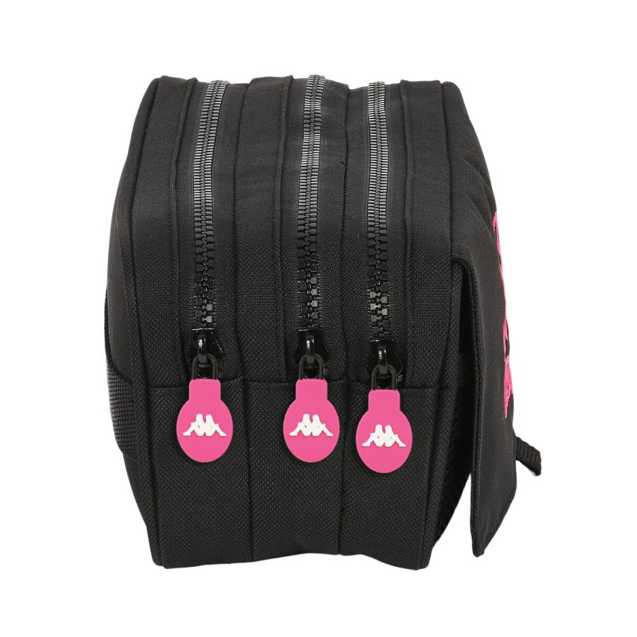 Tredobbelt bretaske Kappa Black and pink Sort (21,5 x 10 x 8 cm) #3