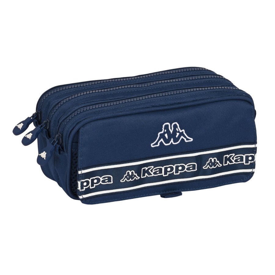 Tredobbelt bretaske Kappa Navy Marinebl (21,5 x 10 x 8 cm) #1
