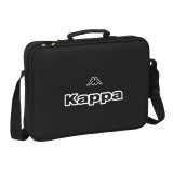 Skole skoletaske Kappa Black Sort (38 x 28 x 6 cm) #1