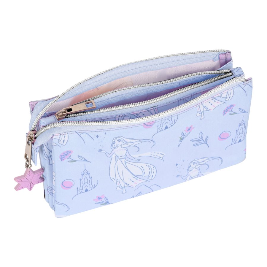 Tredobbelt bretaske Frozen Believe Syren 22 x 12 x 3 cm #3