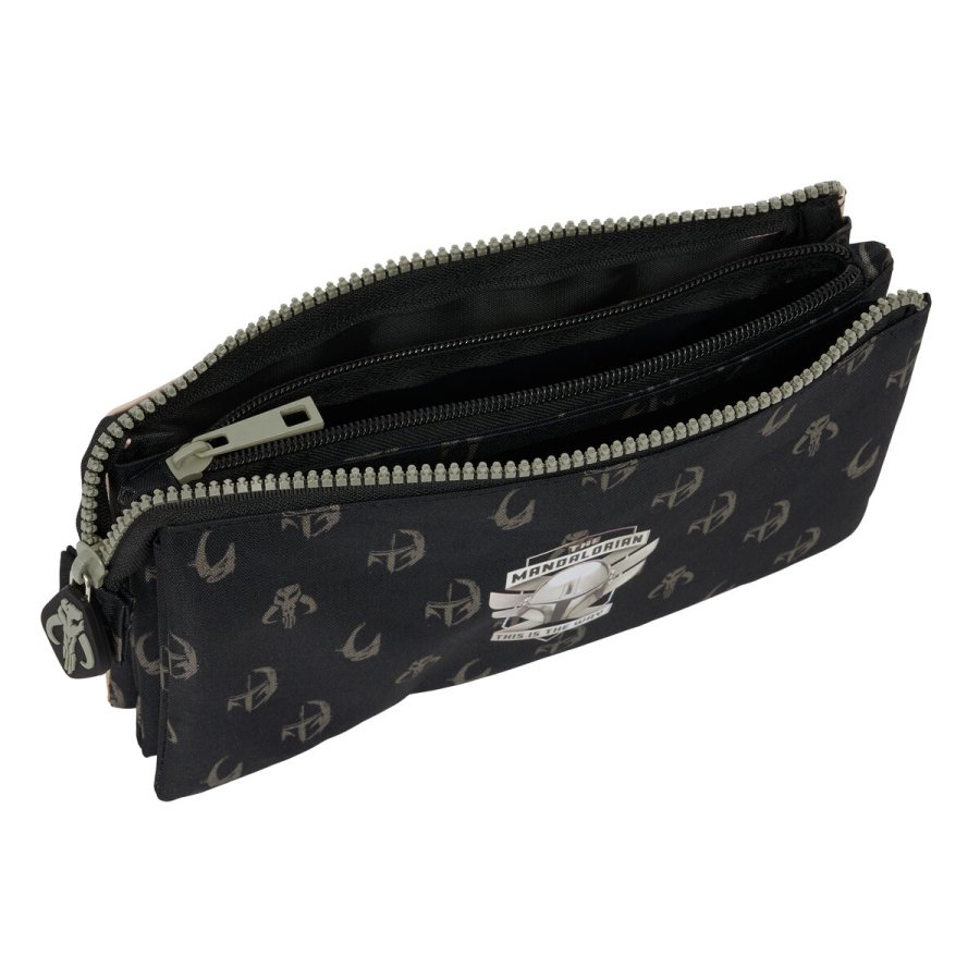 Dobbelt carry-all The Mandalorian This is the way Sort 22 x 12 x 3 cm #3