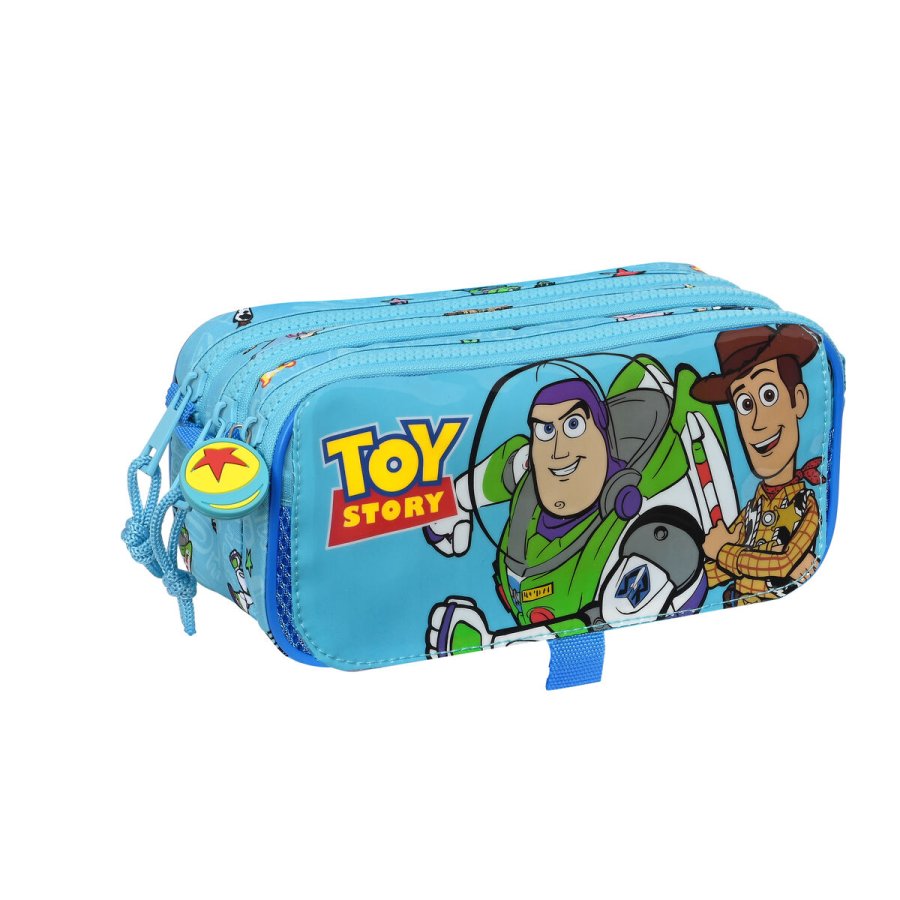 Tredobbelt bretaske Toy Story Ready to play Lysebl (21,5 x 10 x 8 cm) #1